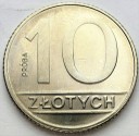 PRÓBA NIKIEL 10 zł złotych 1989, stan 1. RZADKA