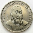 PRÓBA NIKIEL 100 zł złotych 1980 Kochanowski, L-