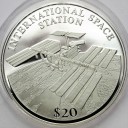 20 dolarów dollars 2000, Stacja Kosmiczna, SREBRO