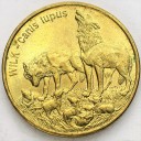2 zł, złote 1999 Wilk, Wilki, stan 1