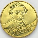 2 zł, złote 1999 Juliusz Słowacki. Stan 1