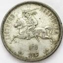 5 penki litai 1925, Litwa