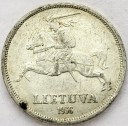 5 litai 1936, Litwa