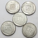 LOT 5 x 200 zł 1974 XXX LAT PRL INWESTYCJA SREBRO
