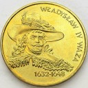 2 zł, złote 1999 Władysław IV Waza, stan 1-