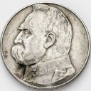 10 zł złotych Józef Piłsudski 1936. Stan 3