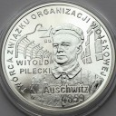 10 zł złotych 2010 Auschwitz Witold Pilecki stan L