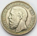 2 Marki Zwei Mark 1876 G, stan 3-, BARDZO RZADKA