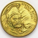 2 zł, złote 1997 Stefan Batory, stan 1/1-