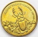 2 zł, złote 1997 Jelonek Rogacz, stan 1/1-