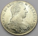 Talar Teresy Teresa 1780 nowe bicie Austria st.1-