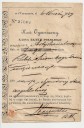 Kwit tymczasowy 1859 Kassa Banku Polskiego, RZADKI
