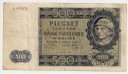 500 zł Pięćset Złotych 1940 GÓRAL Seria A stan 4