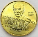 2 zł, złote 1999 Ernest Malinowski Peru stan 1