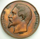 1854 r Napoleon III Izba Gospodarcza w Lille BARRE