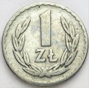 1 zł jeden złoty 1957 r, stan 3-