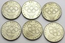 LOT 6 x 200 zł 1976 OLIMPIADA INWESTYCJA SREBRO