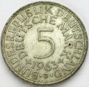 5 Marek Funf Mark 1963 J, stan 2