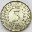 5 Marek Funf Mark 1965 D, stan 1-