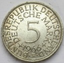 5 Marek Funf Mark 1966 F, stan 1-