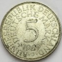 5 Marek Funf Mark 1969 J, stan 1-/2, numer 1