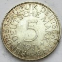 5 Marek Funf Mark 1971 G, stan 2, numer 1