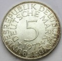 5 Marek Funf Mark 1972 G, stan 1-