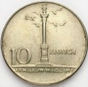 10 zł złotych 1966 MAŁA kolumna Zygmunta Stan 1-/2
