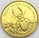 2 zł, złote 1997 Jelonek Rogacz, stan 1. PIĘKNA