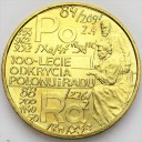2 zł, złote 1998 Polon i Rad, Skłodowska stan 1-