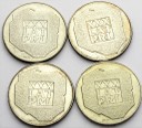 LOT 4 x 200 zł 1974 XXX LAT PRL INWESTYCJA SREBRO