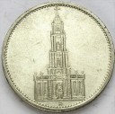 5 Marek, Mark 1935 A, Wieża, Kościół, SREBRO