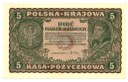 5 mkp Pięć Marek Polskich 1919 II Serja CN stan 1-