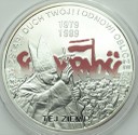 10 zł złotych 2009 Solidarność Jan Paweł II stan L