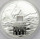 10 zł złotych 2008 Pekin otwór, stan L