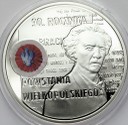 10 zł złotych 2008 Powstanie Wielkopolskie, stan L