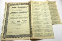 016427 Akcja 100 zł Warszawa Siła i Światło 1935 r
