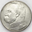 10 zł złotych Józef Piłsudski 1935. Stan 3