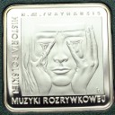 10 zł złotych 2009 Czesław Niemen kwadrat, stan L