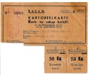 48028 Kartoffelkarte Karta ziemniaki Radom 1941/42
