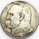 5 zł złotych Józef Piłsudski 1934, stan 3