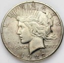 1 dolar Liberty One Dollar 1922 S, USA