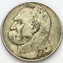 5 zł złotych Józef Piłsudski 1935, stan 3