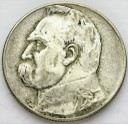 5 zł złotych Józef Piłsudski 1936, stan 3