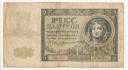 5 zł, Pięć Złotych 1941, Ser. AC, stan 5
