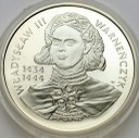 200000 zł złotych 1992 Warneńczyk POPIERSIE stan L
