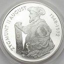 10 zł złotych 1996 Zygmunt II August PÓŁPOSTAĆ s.L