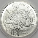 10 zł złotych 2001 Jan III Sobieski PÓŁPOSTAĆ s.L