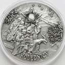 20 zł złotych 2001 Kolędnicy Polski Rok Obrzędowy