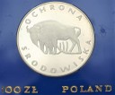 100 zł złotych 1977 Żubr Ochrona Środowiska st. L-